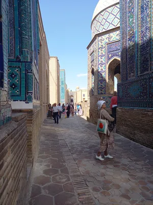 [Shahizinda street], Ville de Samarcande