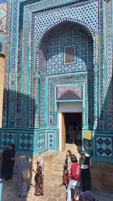 Chah e Zindeh, Ville de Samarcande