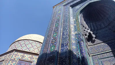 Chah e Zindeh, Ville de Samarcande
