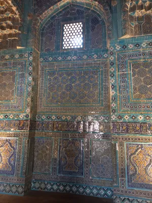 Chah e Zindeh, Ville de Samarcande
