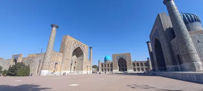 Place du Régistan, Ville de Samarcande